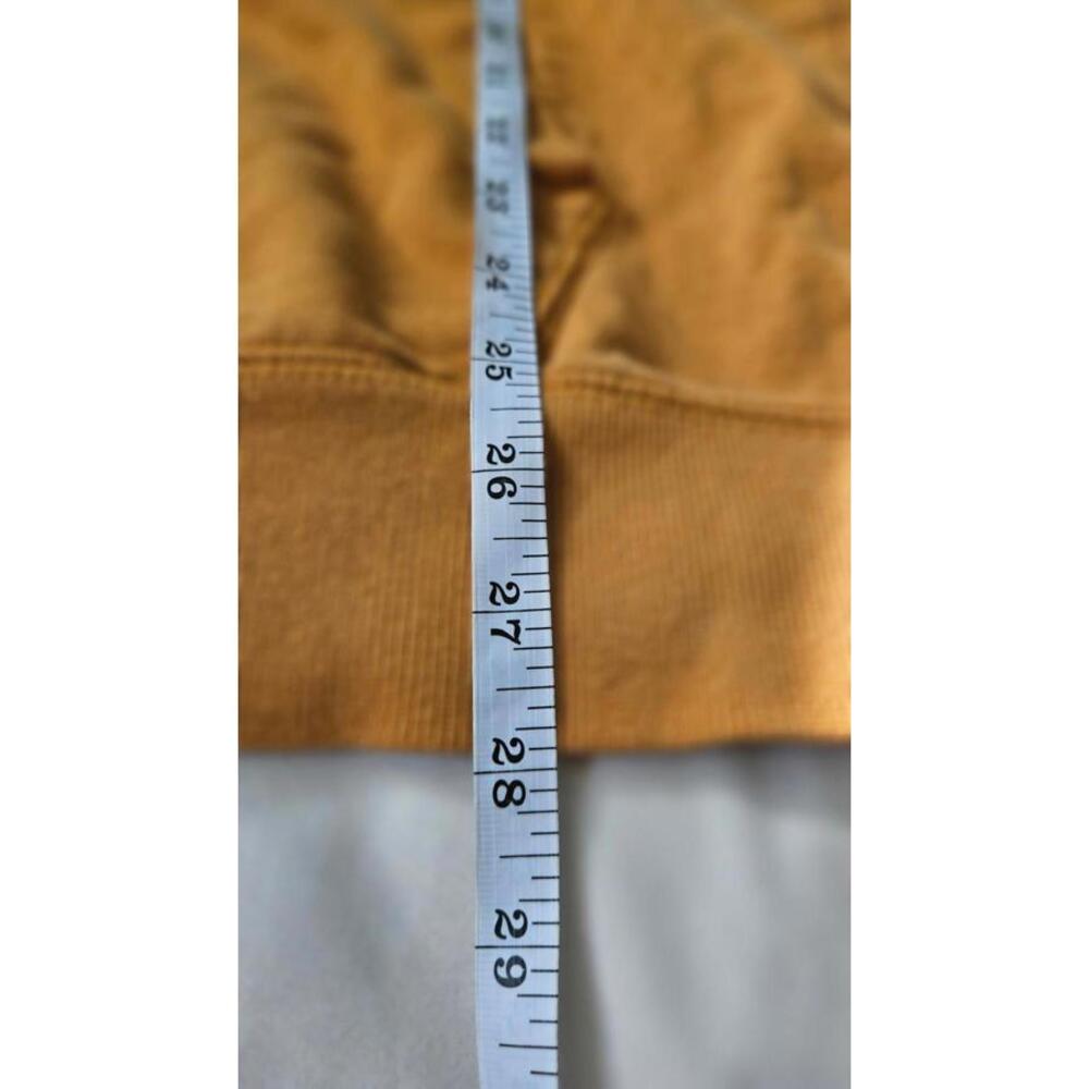 Volcom Men's Hoodie Sweatshirt in Mustard Yellow Size Large - Picture 8 of 9